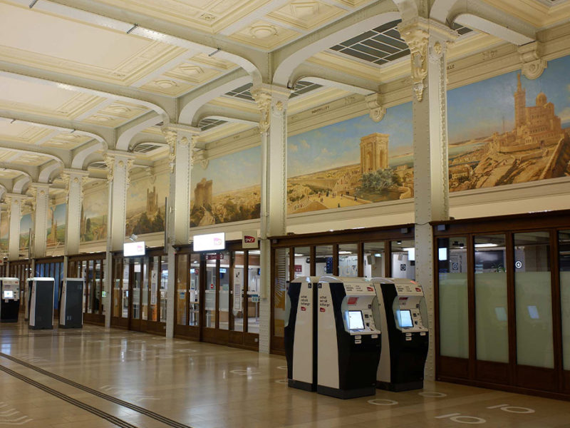 Paris Gare de Lyon - Galerie des Fresques