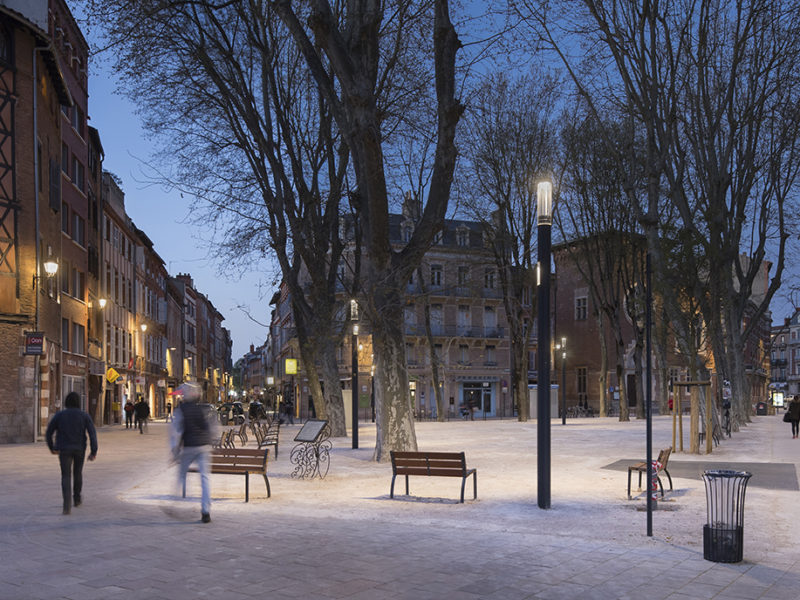 Place du salin à Toulouse