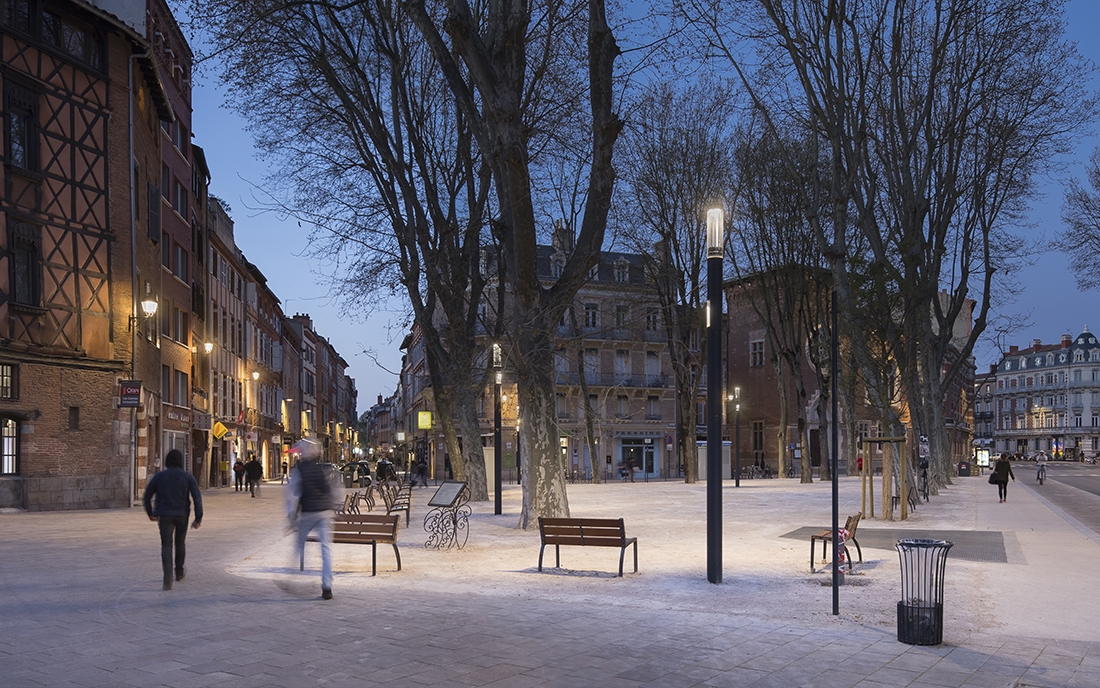 Place du salin à Toulouse