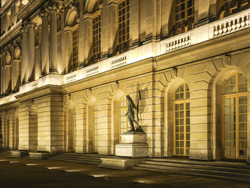 Façade ouest du château de Versailles