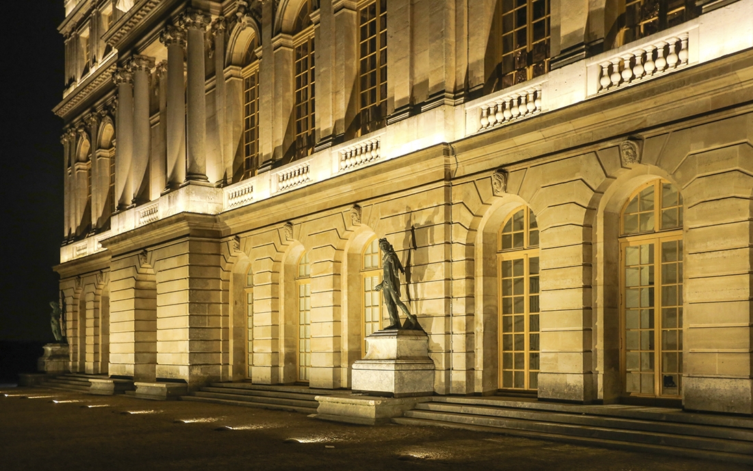 Façade ouest du château de Versailles