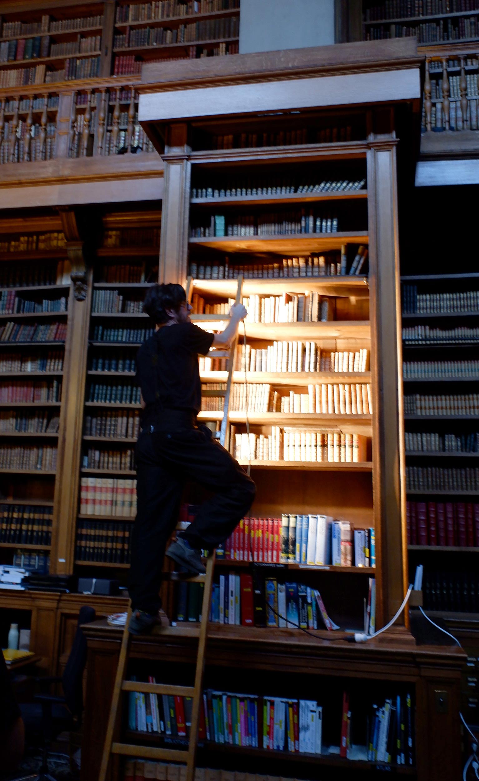 Bibliothèque Palais Bourbon - Les Eclairagistes Associés - LEA